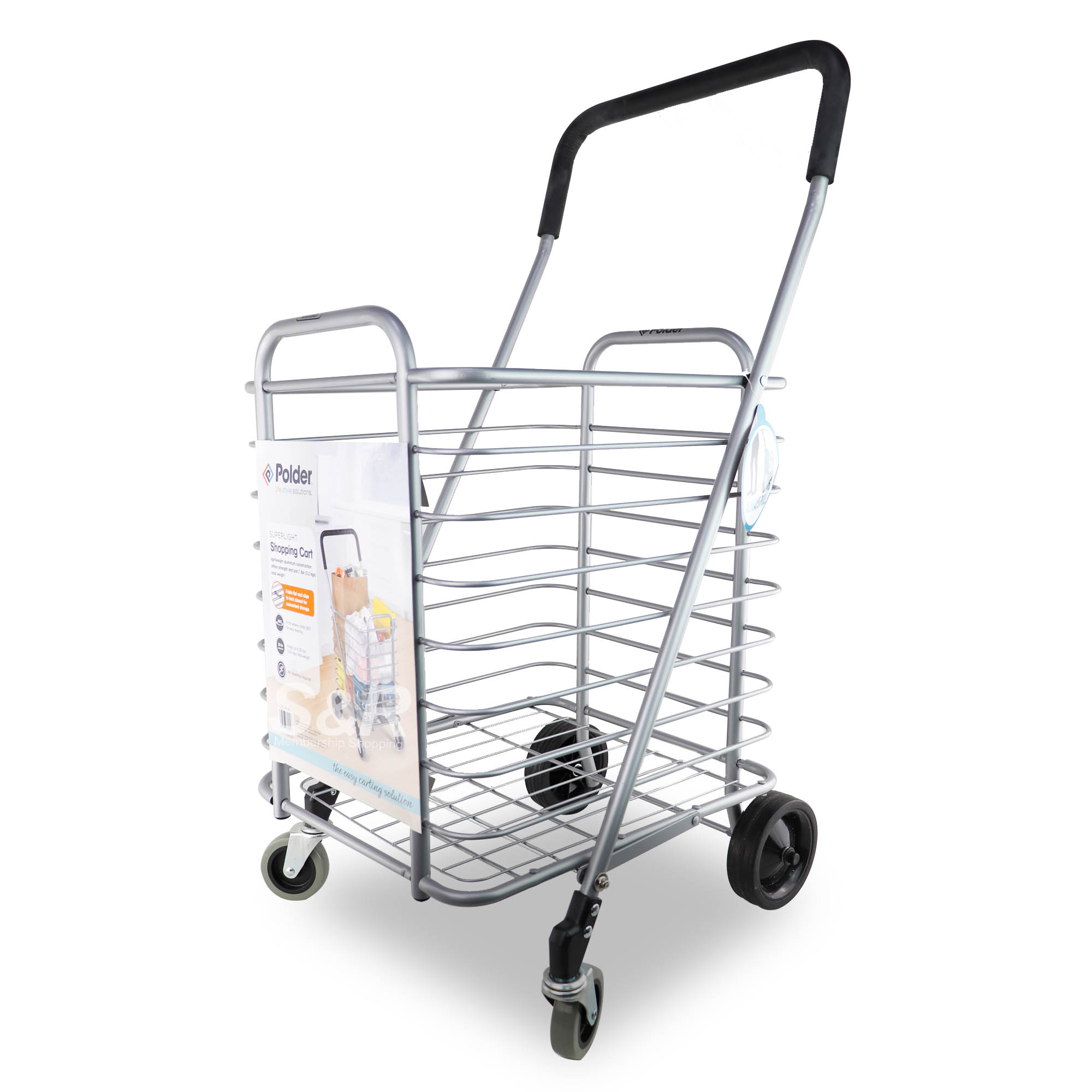Polder Superlight Shopping Cart 1pc